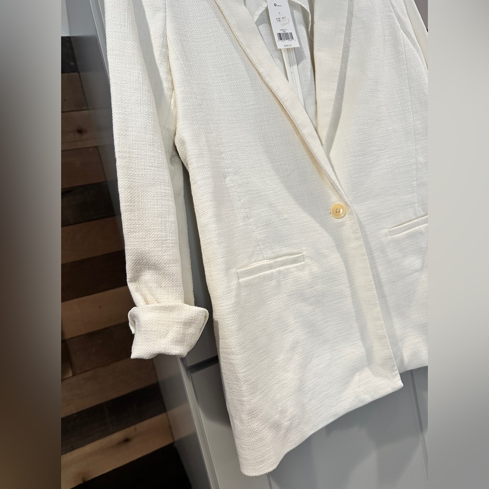 Banana Republic Women's Cream Blazer